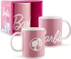 Barbie Tasse 350ml - Pinke Doppelwandige Keramiktasse mit Produktbild-Vorschau 3