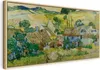 Italienischer Leinwand Leinwandbild - Farms near Auvers Produktbild-Vorschau 1