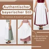Lange Dirndlschürze Trachtenschürze schürze lang Dirndl Produktbild-Vorschau 4