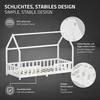 ML-Design Kinderbett 90x200cm mit Rausfallschutz, Dach & Produktbild-Vorschau 3