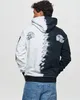 Odzyskana bluza z kapturem NFL Raiders Ink Dye Effect On Podgląd zdjęcia produktu 15