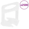 vidaXL Fliesen-Nivelliersystem 500 Keile 2500 Clips 1,5 mm Produktbild-Vorschau 3