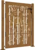 vidaXL Gartentor 105x130 cm Cortenstahl Bambus-Design -  Produktbild-Vorschau 15