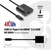 Club3D Adapter USB 3.1 Typ C > HDMI 2.0 UHD HDR  aktiv Voir les images du produit 3