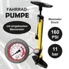 Standpumpe mit Manometer für alle Ventile ( 11 bar / 160 Produktbild-Vorschau 2