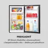 Klarstein - mini chladnička, 70 l, 3 stupne, 0 - 15 °C, na Náhľad obrázku produktu 3