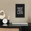 MuchoWow® Poster Weintext - große Geister trinken Wein - Produktbild-Vorschau 3
