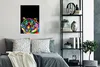 MuchoWow® Poster Tiger - Schwarz - Regenbogen 60x90 cm - Produktbild-Vorschau 4