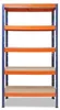 shelfplaza PRO 180x120x50cm Shelf v modro-oranžová Náhled obrázku produktu 5