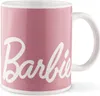 Barbie Tasse 350ml - Pinke Doppelwandige Keramiktasse mit Produktbild-Vorschau 5