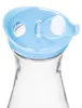Karaffe mit Deckel, 1,0 ltr., weiß, Glas : Karaffe mit Produktbild-Vorschau 5