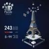 Ravensburger 3D Pz Iconics Torre Eiffel con luci Anteprima dell’immagine prodotto 5