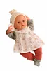 Schnullerbaby "Amy" Kleidung rot/grün/weiß, Gr.45c Produktbild-Vorschau 1