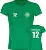 multifanshop Damen T-Shirt - Deutschland - Adler Retro Produktbild-Vorschau 1