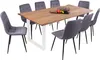 Baumkantentisch 120 x 80 cm Dana, massiver Esstisch Eiche, Produktbild-Vorschau 2
