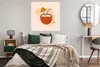 MuchoWow® Poster Kokosnuss - Sterne - Pastell 100x100 cm - Produktbild-Vorschau 4