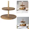 Home Deco Factory Etagere - 2 Etagen - Akazienholz - Produktbild-Vorschau 3