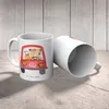 Mr. & Mrs. Panda Kaffeetasse Fahrlehrerin Herz - Weiß - Produktbild-Vorschau 4