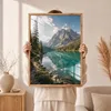 Ramka na zdjęcia i plakaty 50x70 cm, dąb Wotan, MDF – Podgląd zdjęcia produktu 3