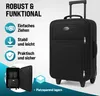 Set cestovných kufrov Travel 5-dielny čierny Náhľad obrázku produktu 5