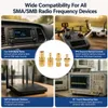 DAB-Antennen-Adapter-Set, SMA auf SMB, 4 Stück, für Autoradio Productafbeelding-voorbeeld