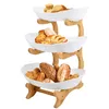 3 Etagen Etagere Obst Kuchen Snacks für Familie Party Produktbild-Vorschau 1