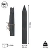 12 x Pflanzenschilder aus Schiefer L 14 cm - Kräuterstecker Produktbild-Vorschau 4