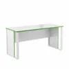 Bureau de jeu Homidea Vortex, 150 cm, noir/vert – Bureau Voir les images du produit 5