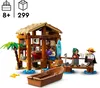 LEGO ONE PIECE Windmühlendorf-Hütte - Spielzeug mit Boot, Produktbild-Vorschau 3