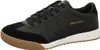 A black SKECHERS sneaker with a white sole and brown outsole. Produktbild-Vorschau