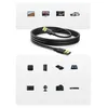 Collage showing a USB cable and various compatible devices. Anteprima dell’immagine prodotto