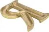 KOTARBAU® Písmeno "R" z mosadze 10 cm pre domy, sídliská, Náhľad obrázku produktu 6