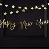 Guirlande étoiles or 3,6 m x 5 cm Décoration de fête Voir les images du produit 8