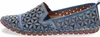 Gemini Damen Slipper Leder Mokassin floral Blumen Cutouts Produktbild-Vorschau 12