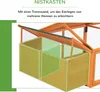 PawHut Hühnerstall Freilaufgehege 2,4 x 1,125 x 0,76 m Produktbild-Vorschau 7