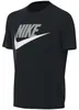 Nike K Nsw Tee Futura Hbr Black/White Black/White M Produktbild-Vorschau 4
