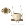 A product image showing a hanging planter with dimensions indicated by measurement lines and text. Anteprima dell’immagine prodotto