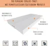 Kinderbett 80x160 cm mit Matratze und Schublade, Produktbild-Vorschau 2