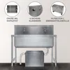 Komercjalny separator tłuszczu, 96 l, separator podblatowy, Podgląd zdjęcia produktu 2