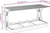 vidaXL Okenní krmítka pro ptáky 2 ks. Akryl 30x12x15 cm Náhled obrázku produktu 8