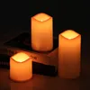 LED-Kerze LED Kerzen-Set 3-teilig mit Timer für Drinnen und Produktbild-Vorschau 2