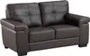 Ledersofa 2-Sitzer - Braun - HAZEL Produktbild-Vorschau 2
