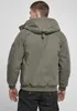 A man is shown from the back wearing a green winter jacket. Náhled obrázku produktu