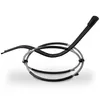 A black and gray lounge chair on a white background. Produktbild-Vorschau