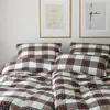 Elegante Flanell Bettwäsche Westminster 2666-1 Kariert Rot Produktbild-Vorschau 5