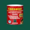 Consolan Wetterschutzfarbe, Holzschutz, Moosgrün, 750 ml Produktbild-Vorschau 6