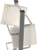 DESIGN CD STÄNDER "TOWER" | silber, 138 cm, Metall | für Produktbild-Vorschau 4