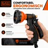 BLACK+DECKER Sproeikop met 3 Tuinslang Koppelingen - 7 Productafbeelding-voorbeeld 4