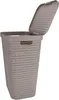 Rotho Wäschesammler Country, 55 L cappuccino Produktbild-Vorschau 3
