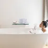 Yakimz étagère en verre étagères murales avec support Voir les images du produit 5